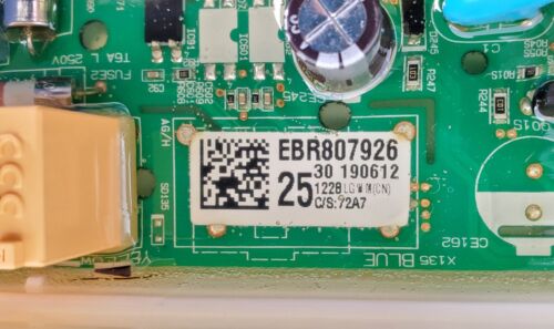 New OEM  LG Washer Control  Board EBR80792625