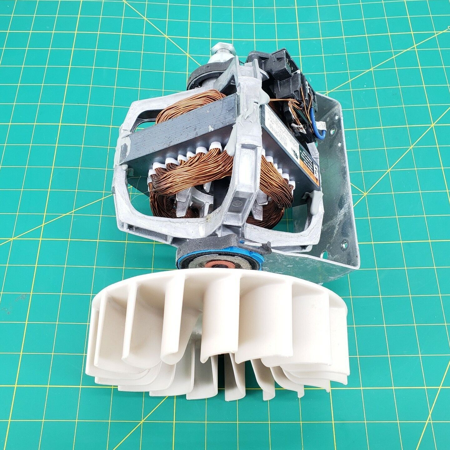 OEM Whirlpool Dryer Fan Motor W10396037 Same Day Shipping & Lifetime Warranty