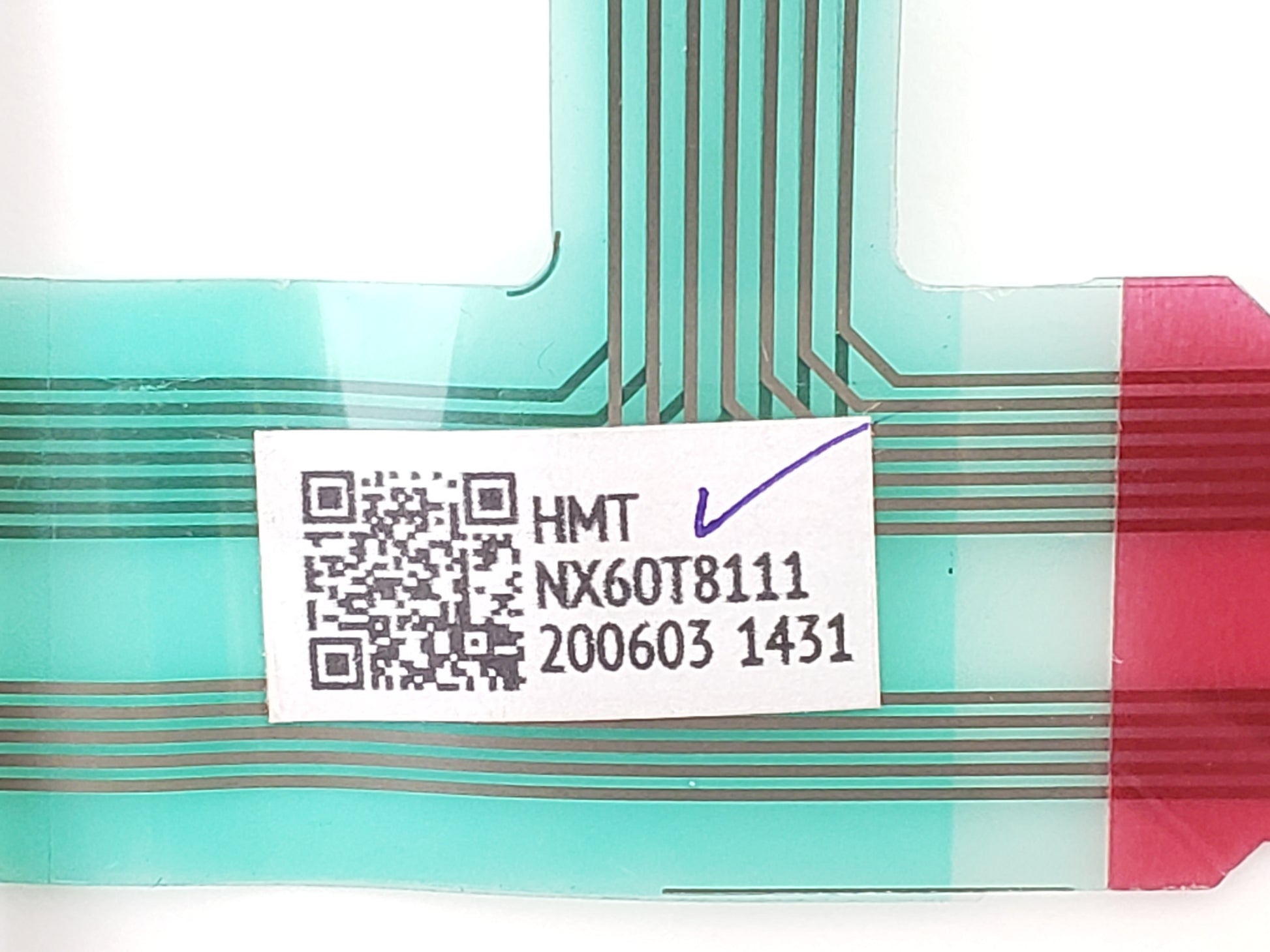 OEM  Samsung Range Touchpad Control DG96-00774B