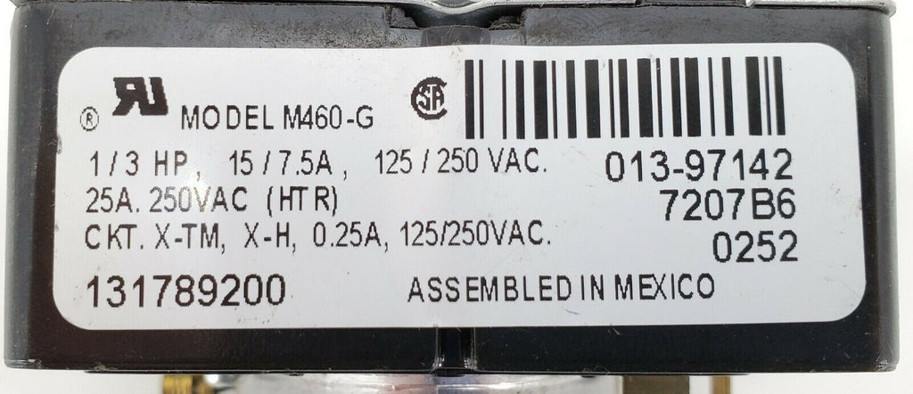 Kenmore Dryer Timer Assembly 131789200