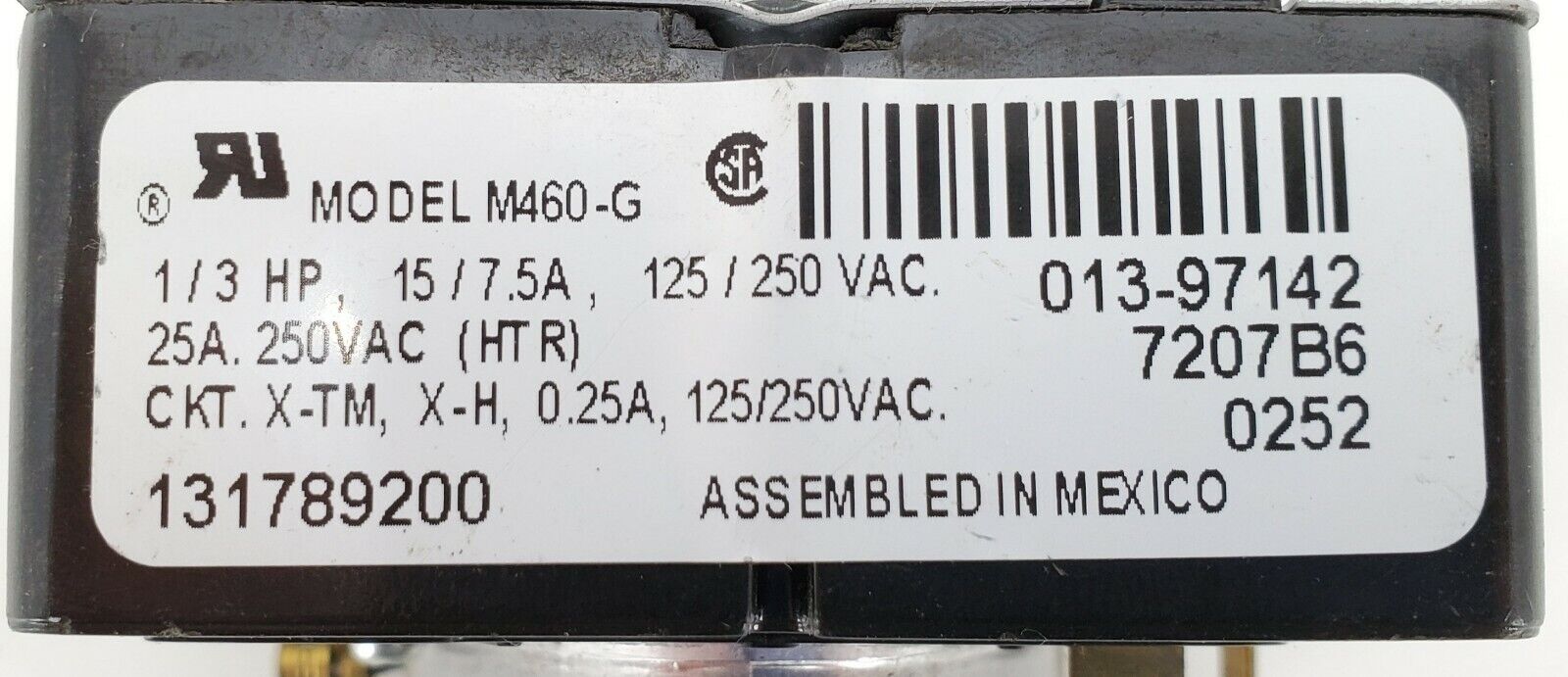 Kenmore Dryer Timer Assembly 131789200