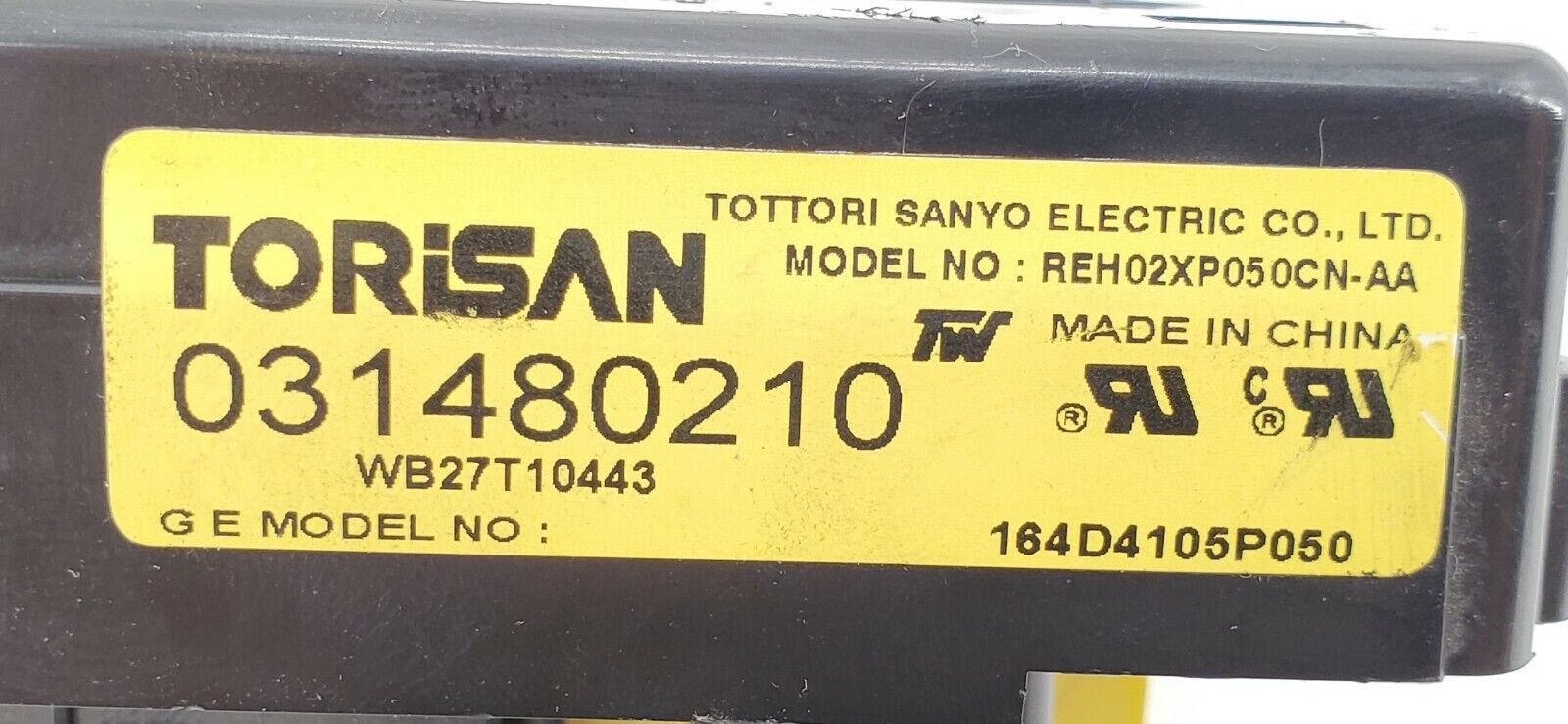 GE Range Control WB27T10443