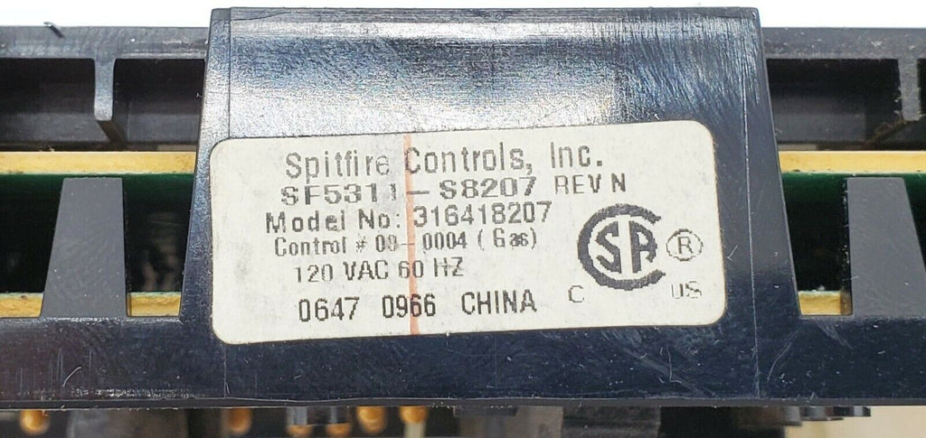 OEM  Kenmore Range Control  Board 316418207