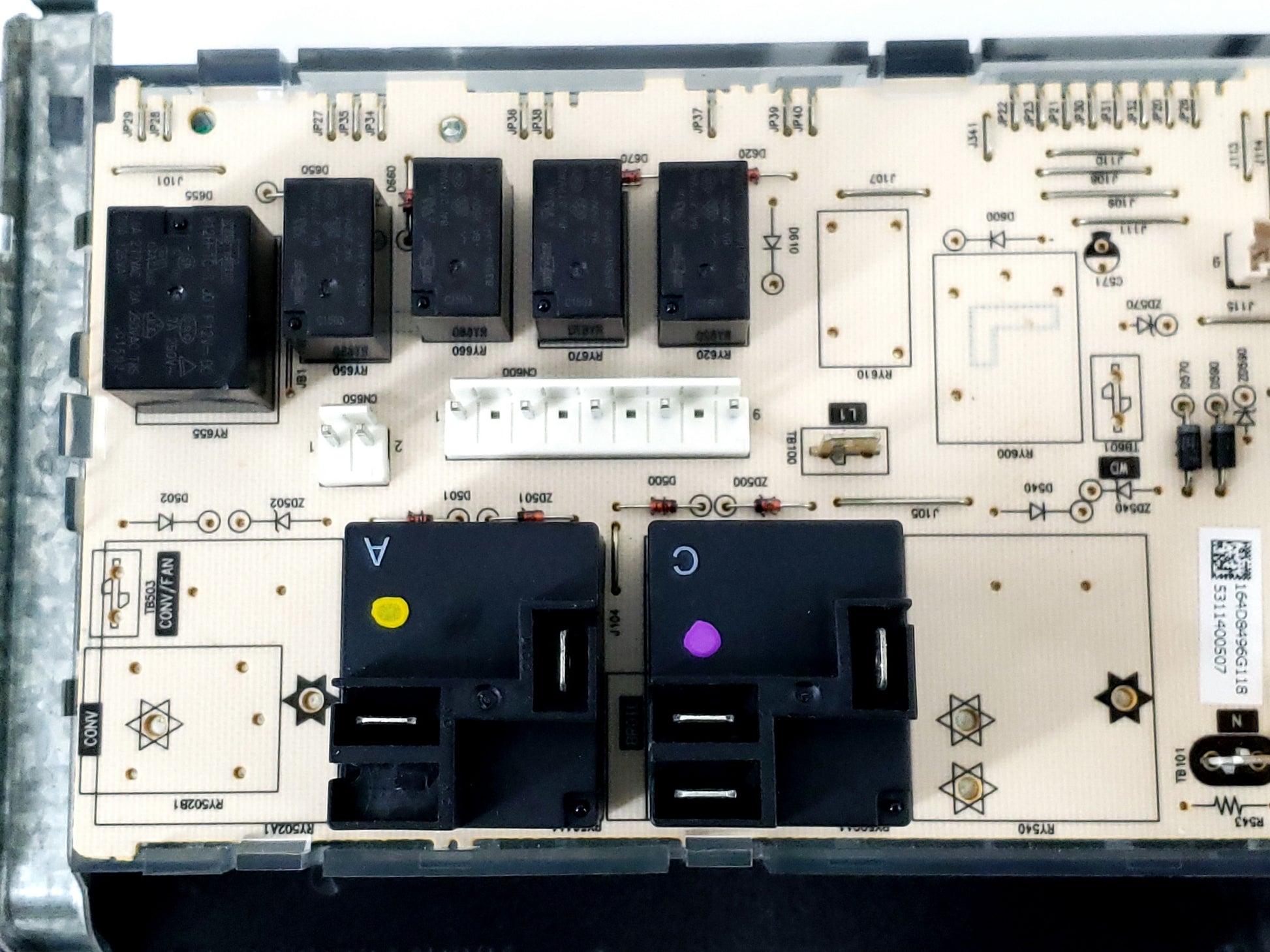 GE Range Control Board WB27X21183 / 164D8496G118