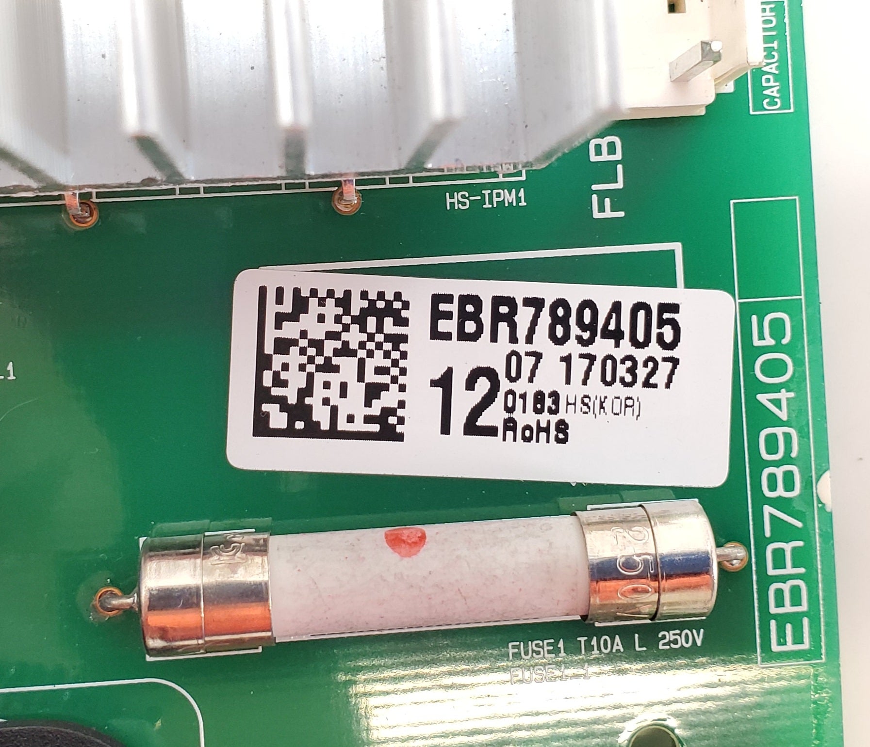 OEM  LG Refrigerator Control Board EBR78940512