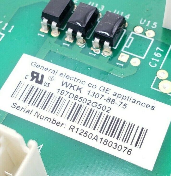 OEM GE Refrigerator Control Board 197D8502G502 Same Day Ship & Lifetime Warranty