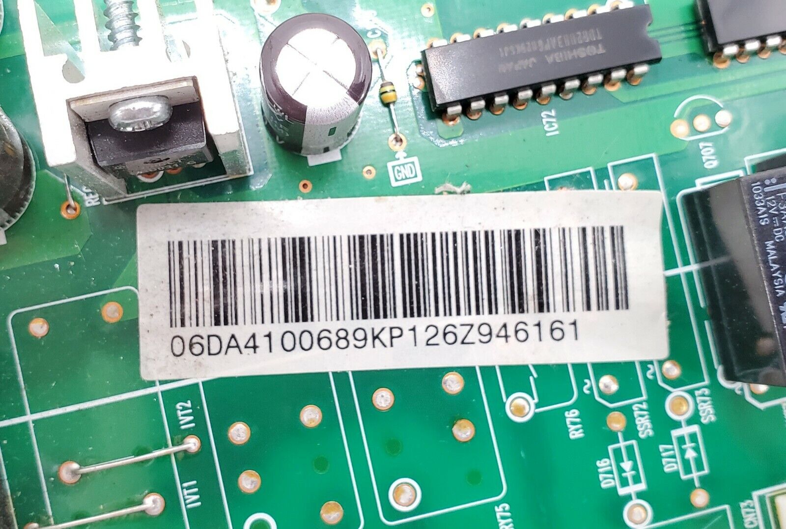 OEM  Samsung Control Board DA41-00689K