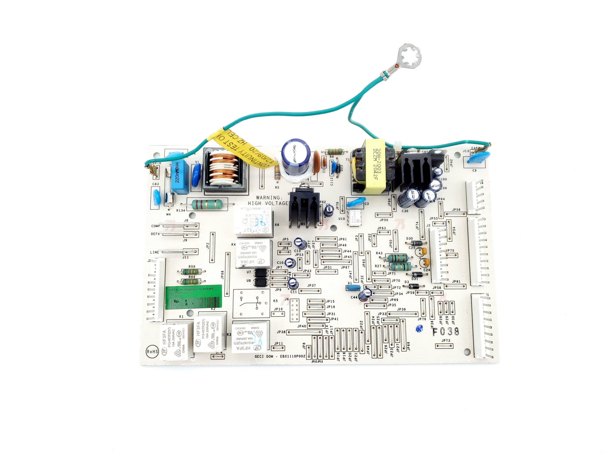 GE Refrigerator Control Board 200D6221G038