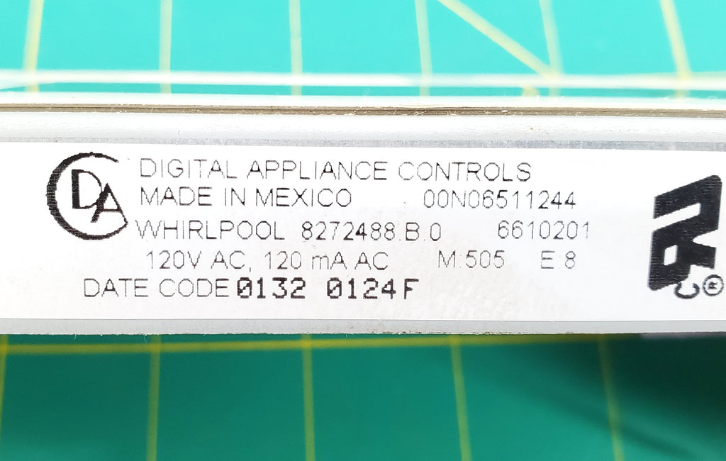 Whirlpool Range Control Board 8272488