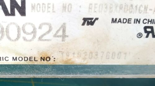 GE Range Control 191D2037G001