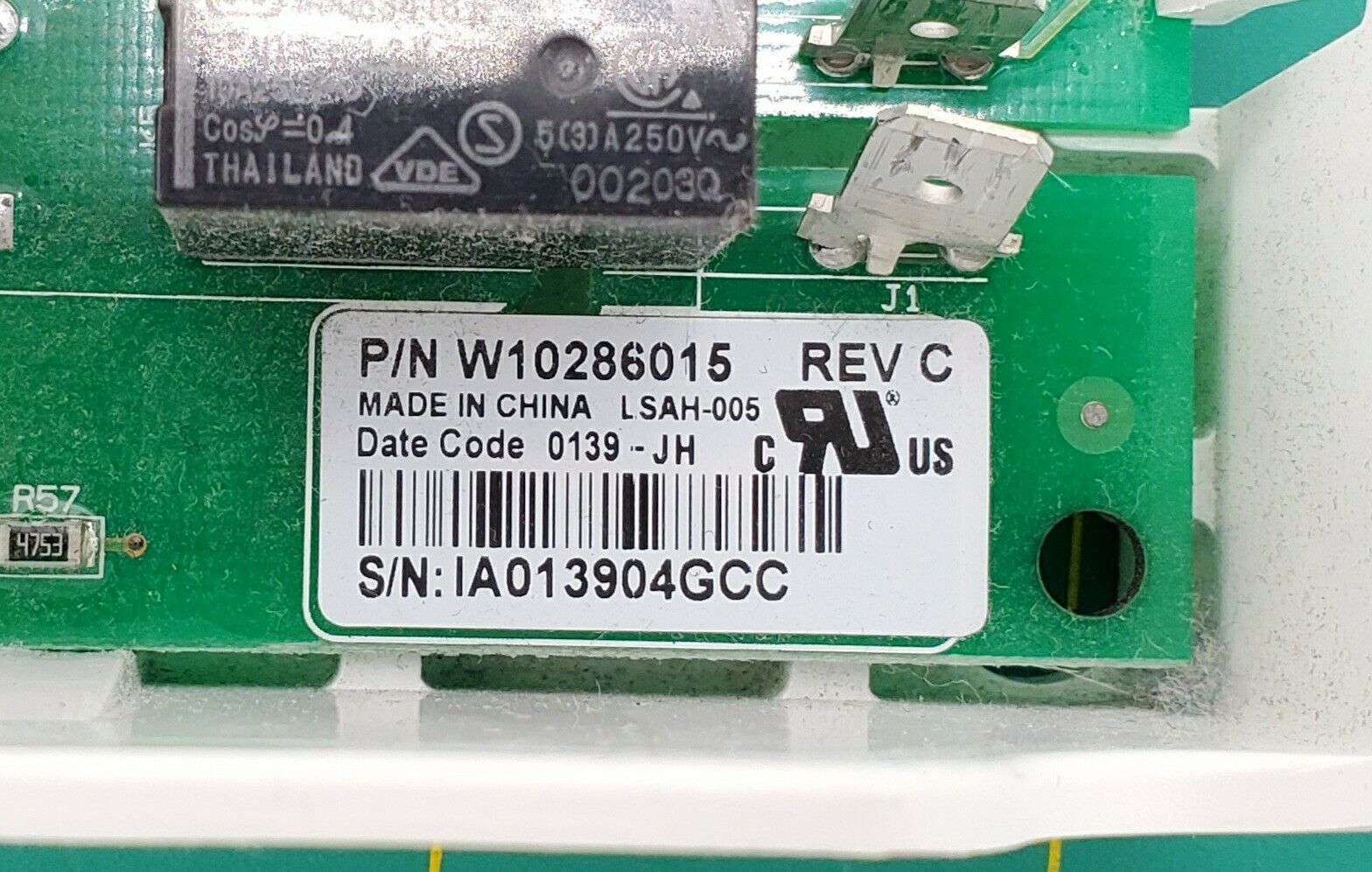 OEM  Whirlpool  W10286015