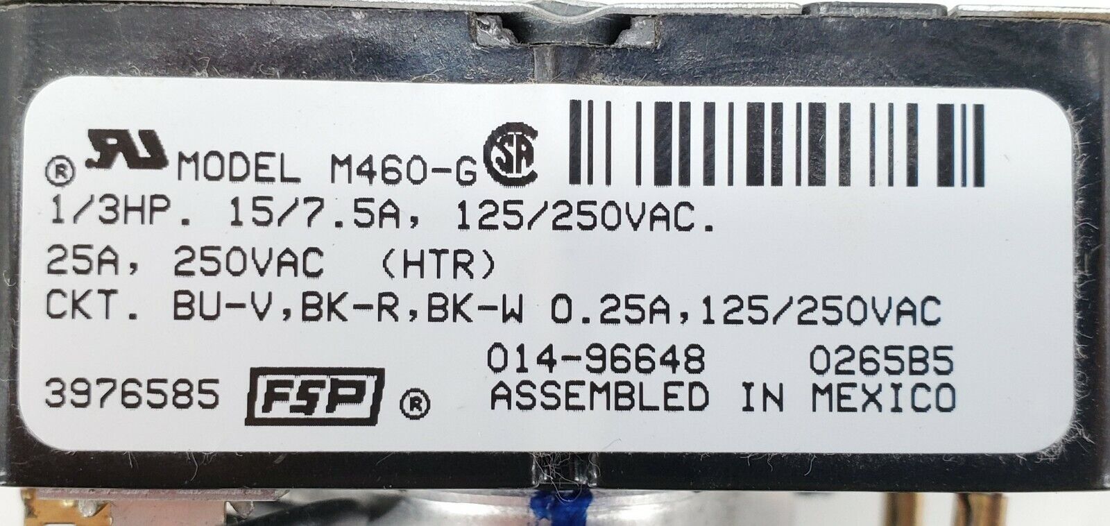 OEM  Whirlpool Dryer Control  Board 3976585