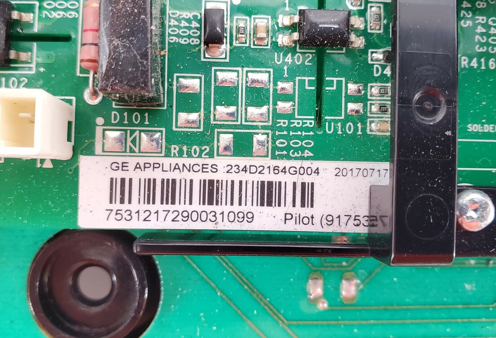 OEM GE Washer Control Board 234D2164G004 Same Day Shipping & Lifetime Warranty