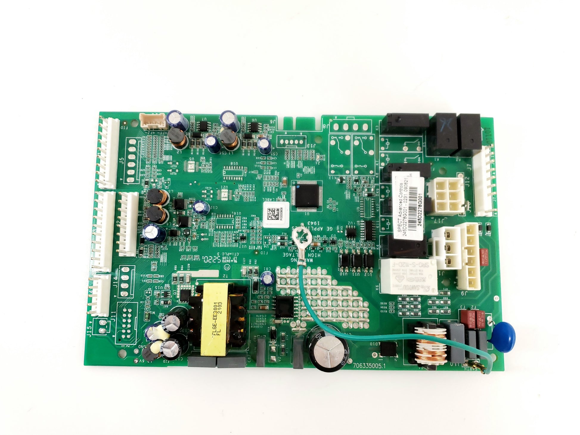 GE Refrigerator Control Board 245D2278G001