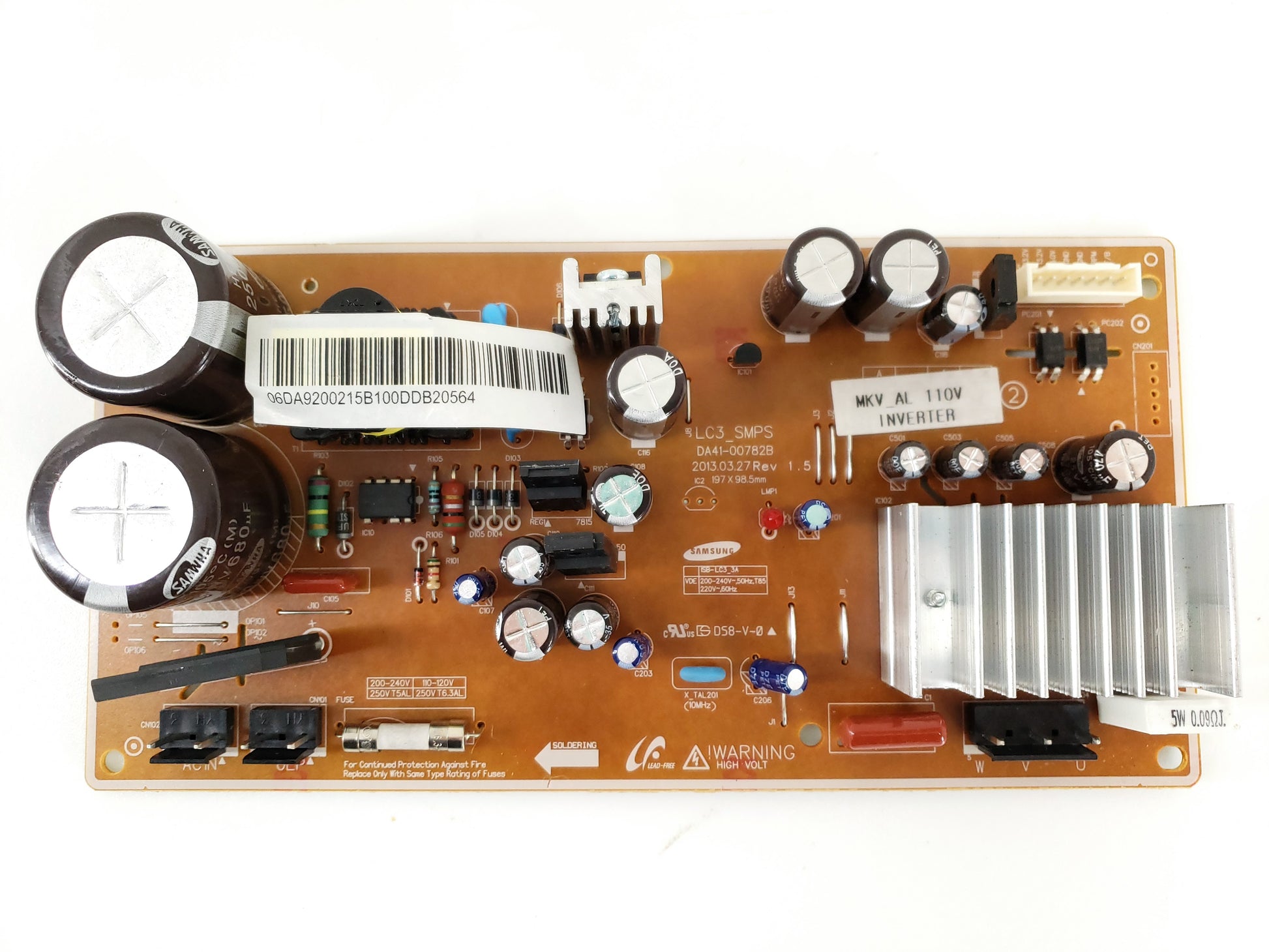 OEM  Samsung Refrigerator Inverter Board DA92-00215B