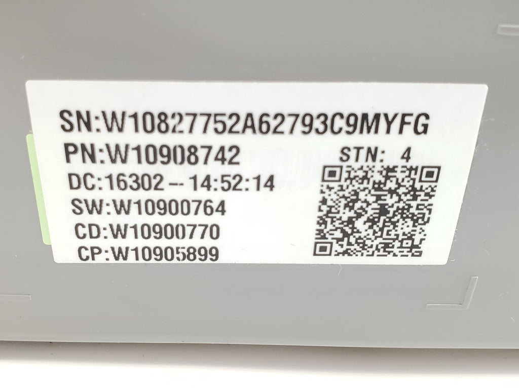 OEM  Whirlpool Control Board  W10908742