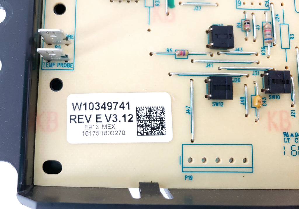 OEM Whirlpool Range Control Board W10349741