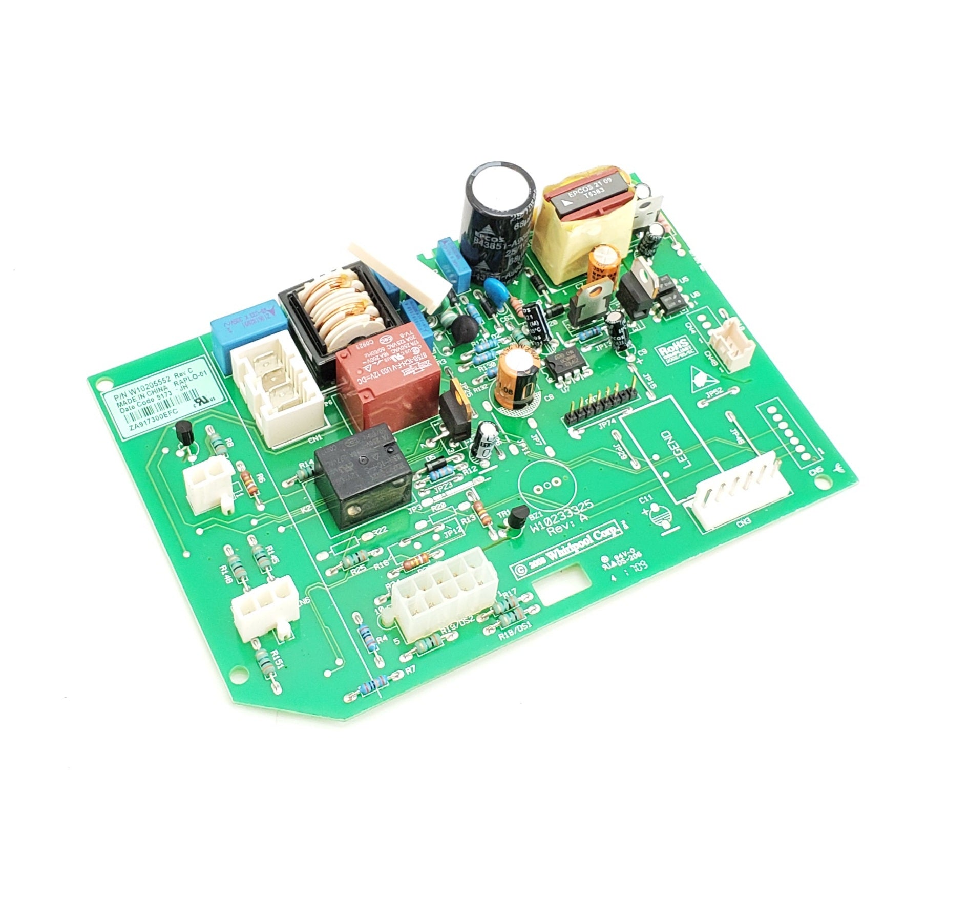 Whirlpool Refrigerator Control  W10205552