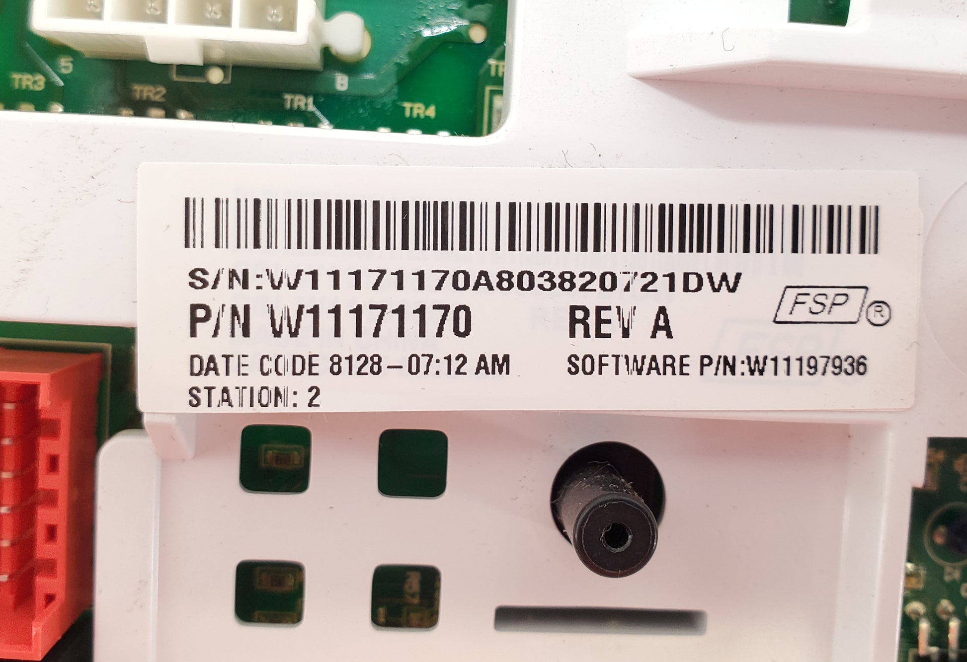 OEM  Whirlpool Washer Control W11171170