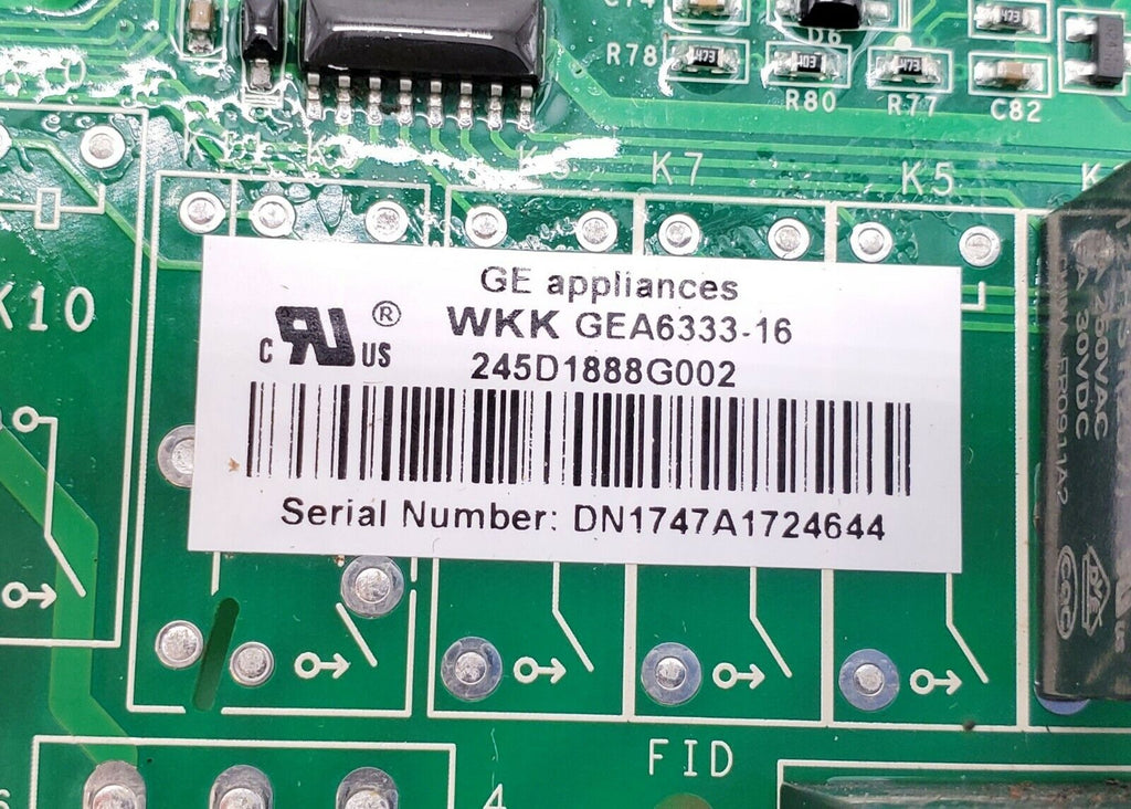 GE Refrigerator Control Board 245D1888G002