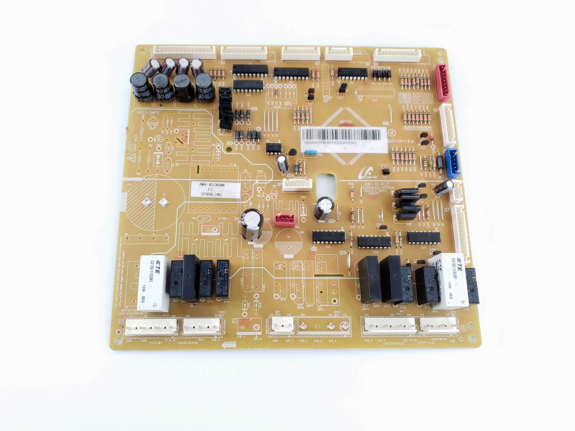 Samsung Refrigerator Control Board DA92-00484A