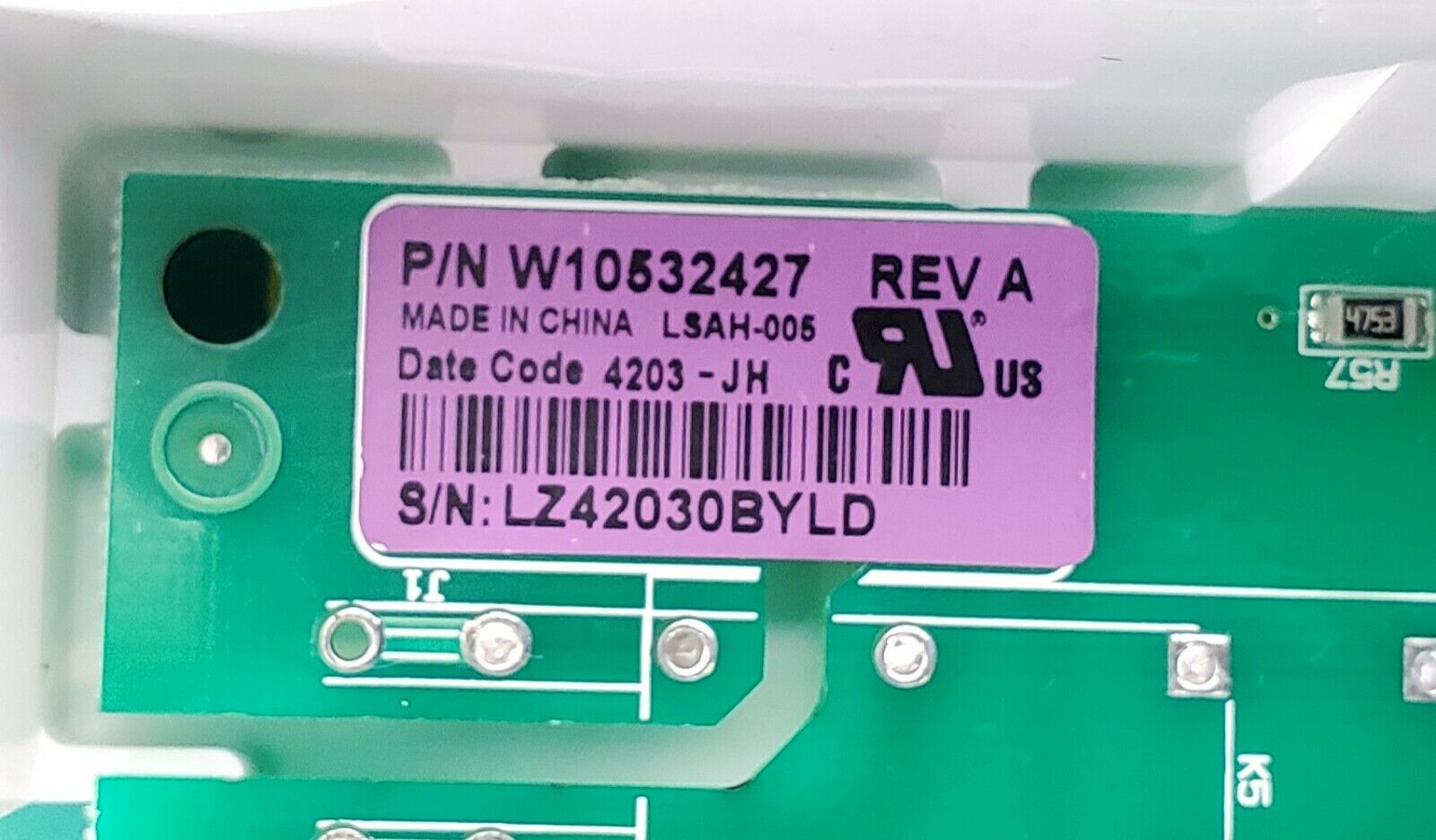 Whirlpool  W10532427