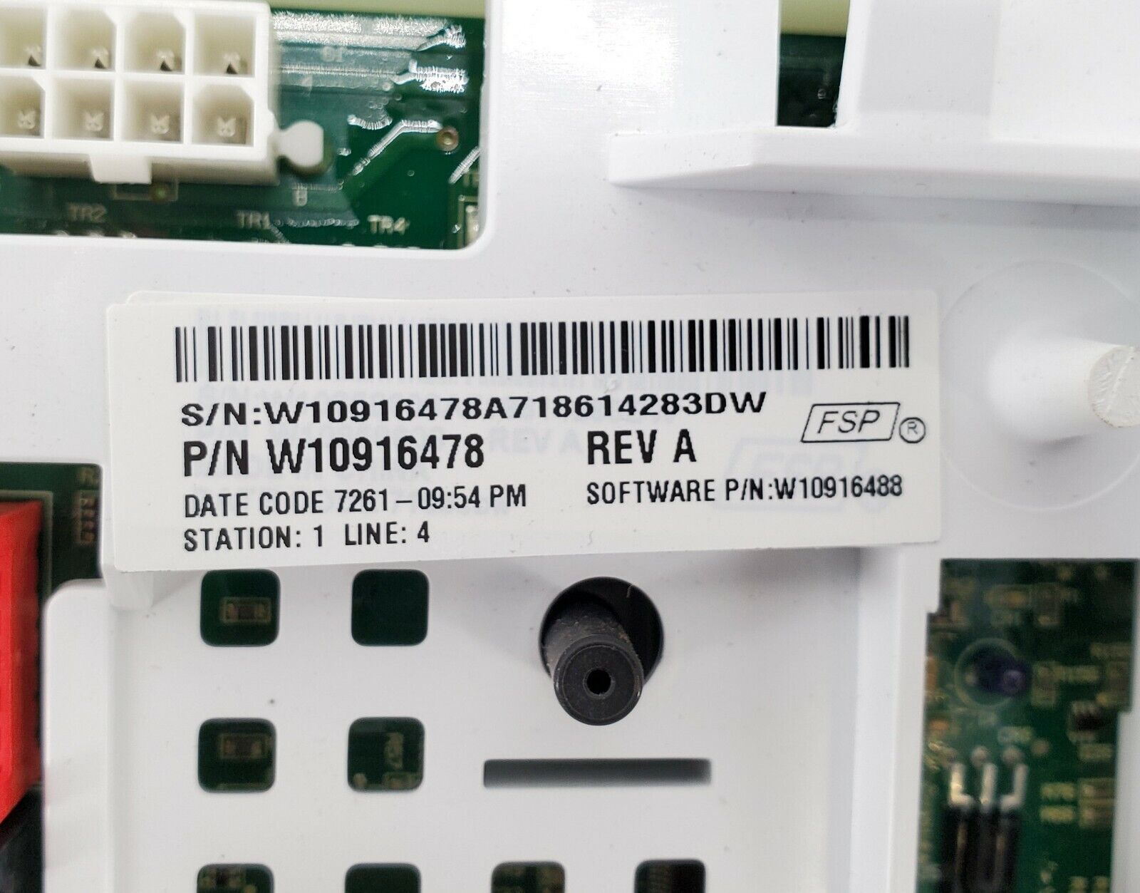 OEM  Whirlpool Washer Control W10916478