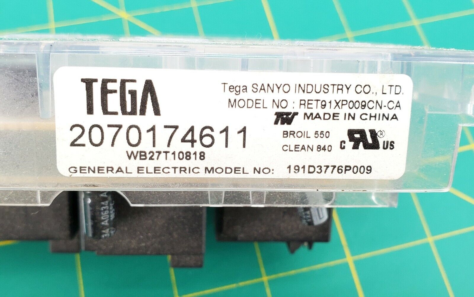 GE Range Control Board WB27T10818