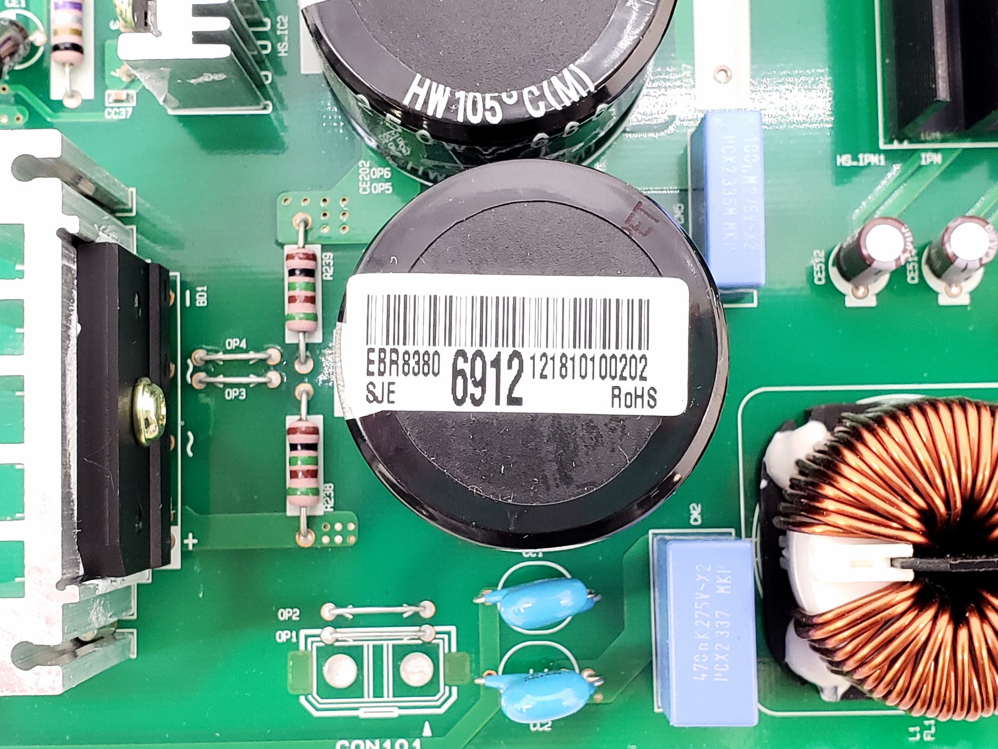 OEM  Kenmore Refrigerator Control  EBR83806912