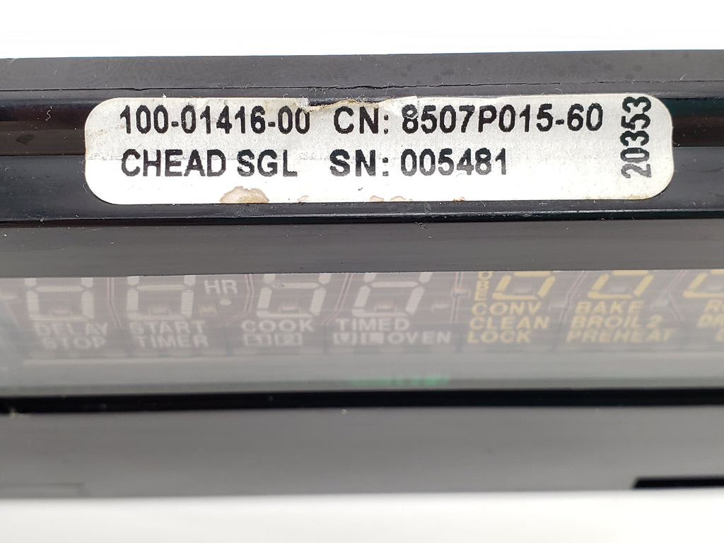 OEM  Jenn-Air Range Control Board 8507P015-60