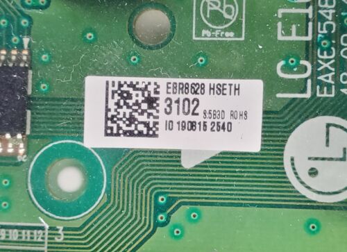 New OEM  LG Washer Control  Board EBR86283102