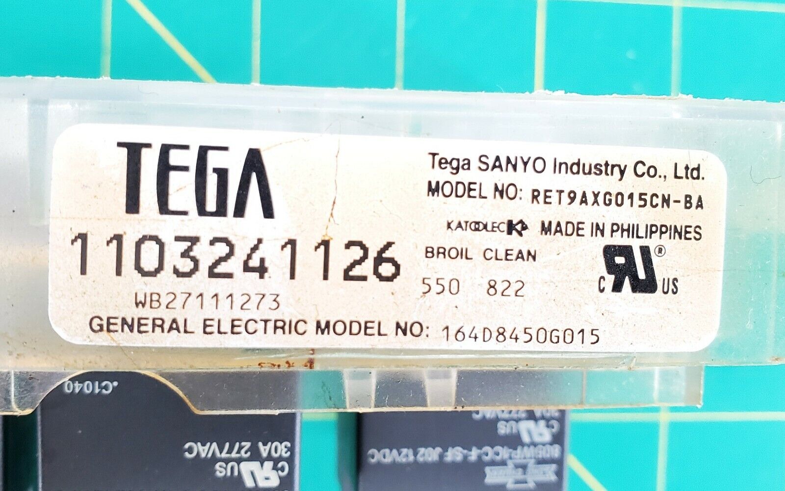 OEM  GE Range Control 164D8450G015