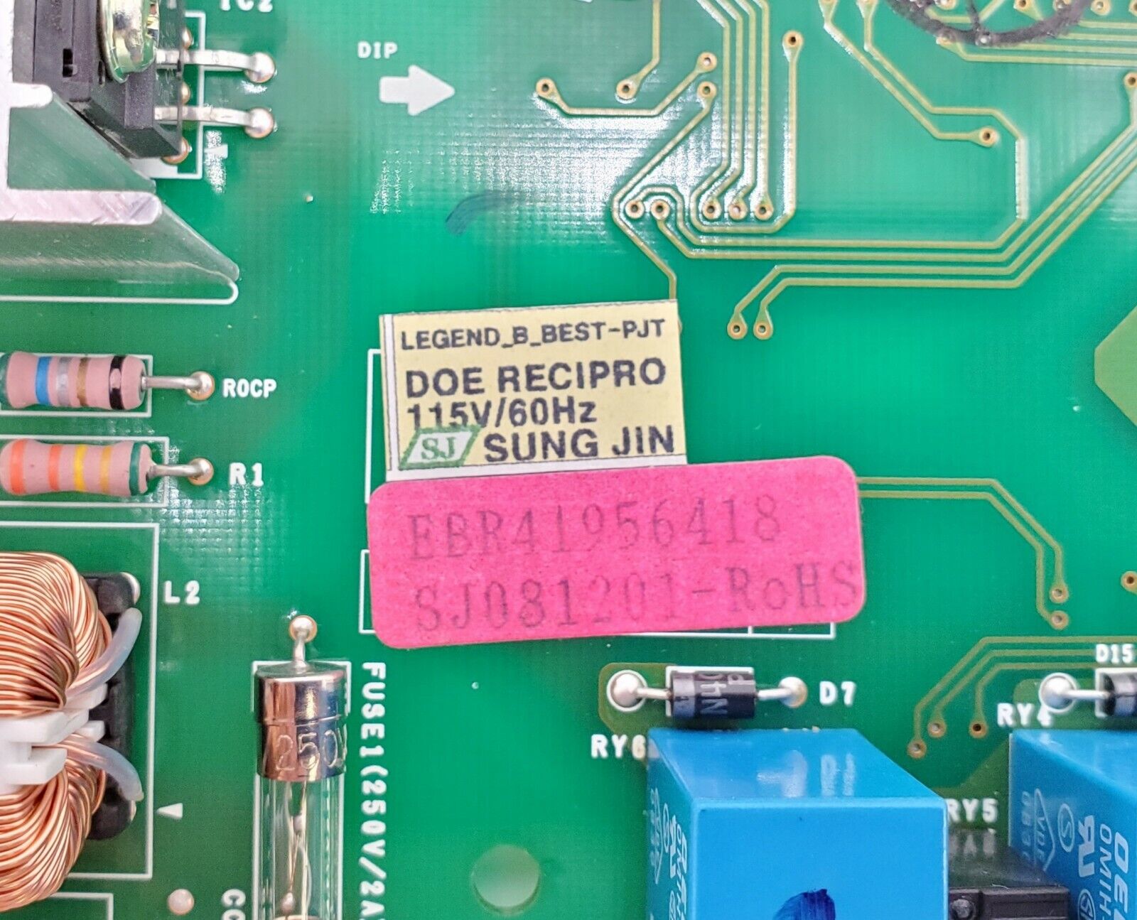 LG Kenmore Range Control  EBR41956418