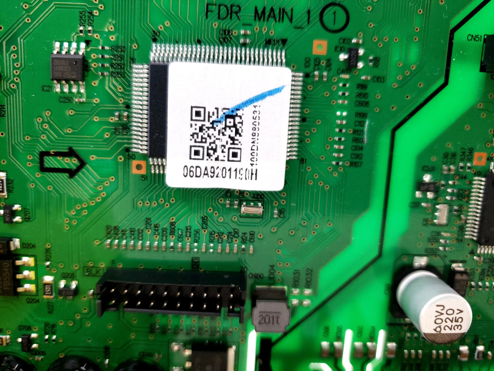 Samsung Refrigerator Control Board DA92-01190H