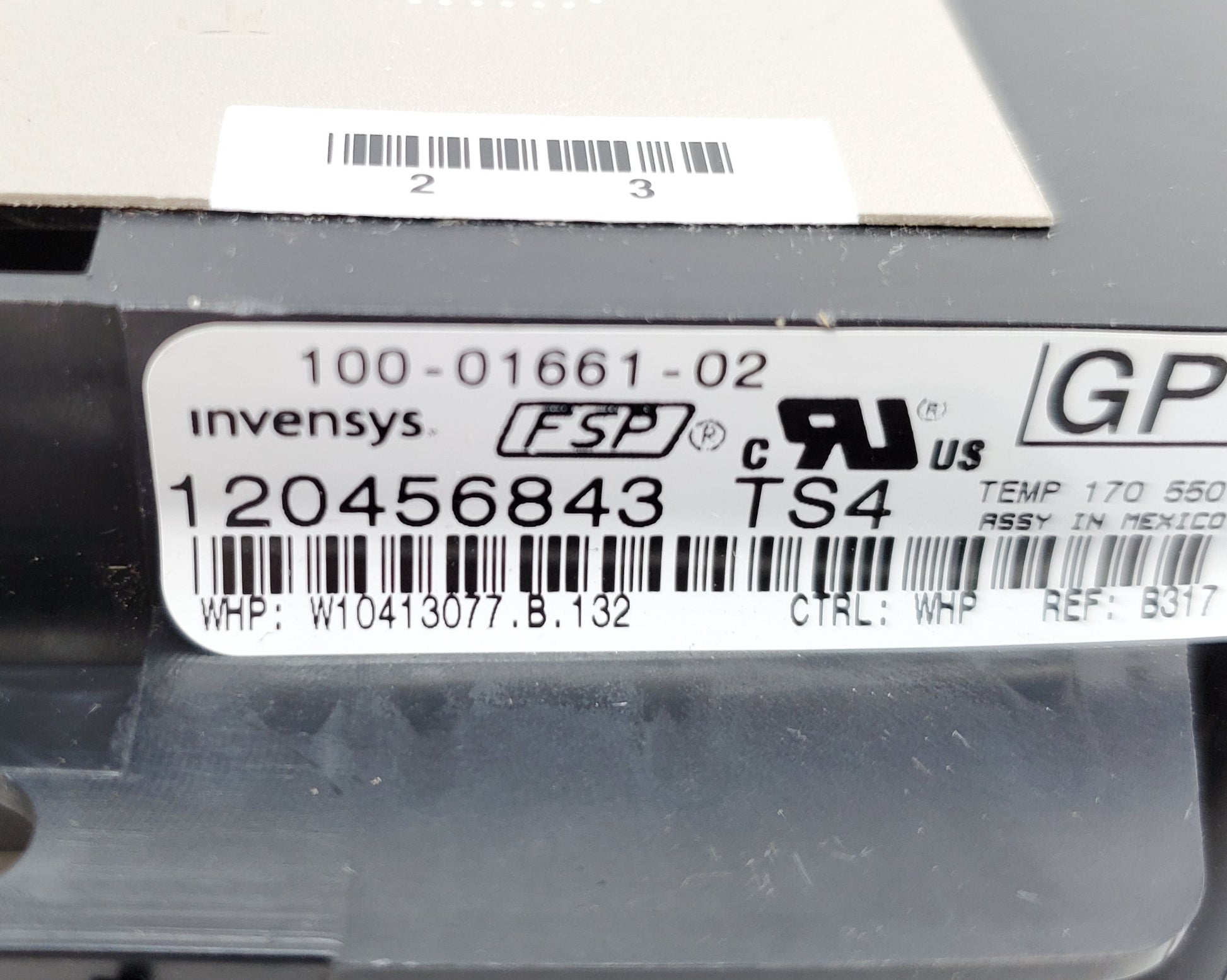 Whirlpool Range Control Board W10413077