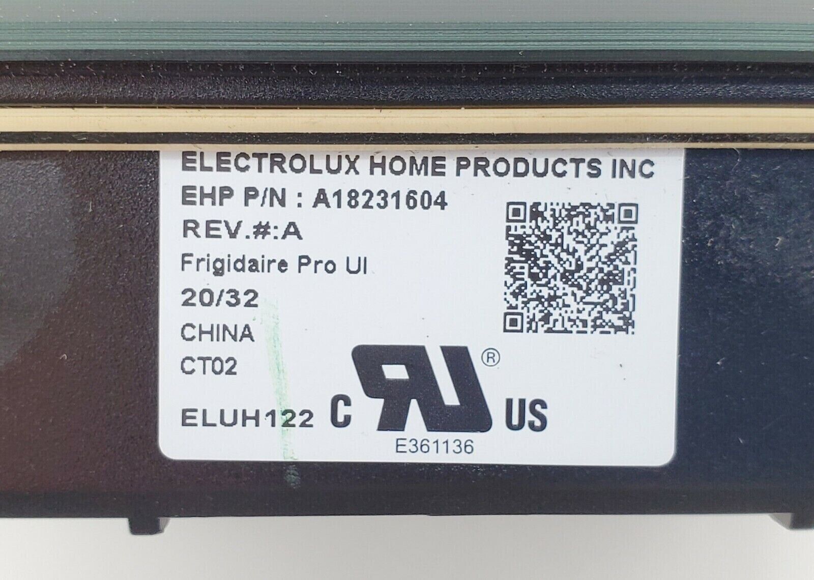 New Frigidaire Range Control Board A18231604