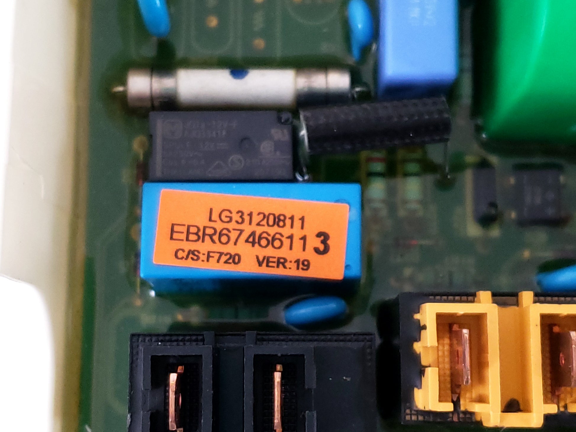 LG Washer Control Board EBR67466113
