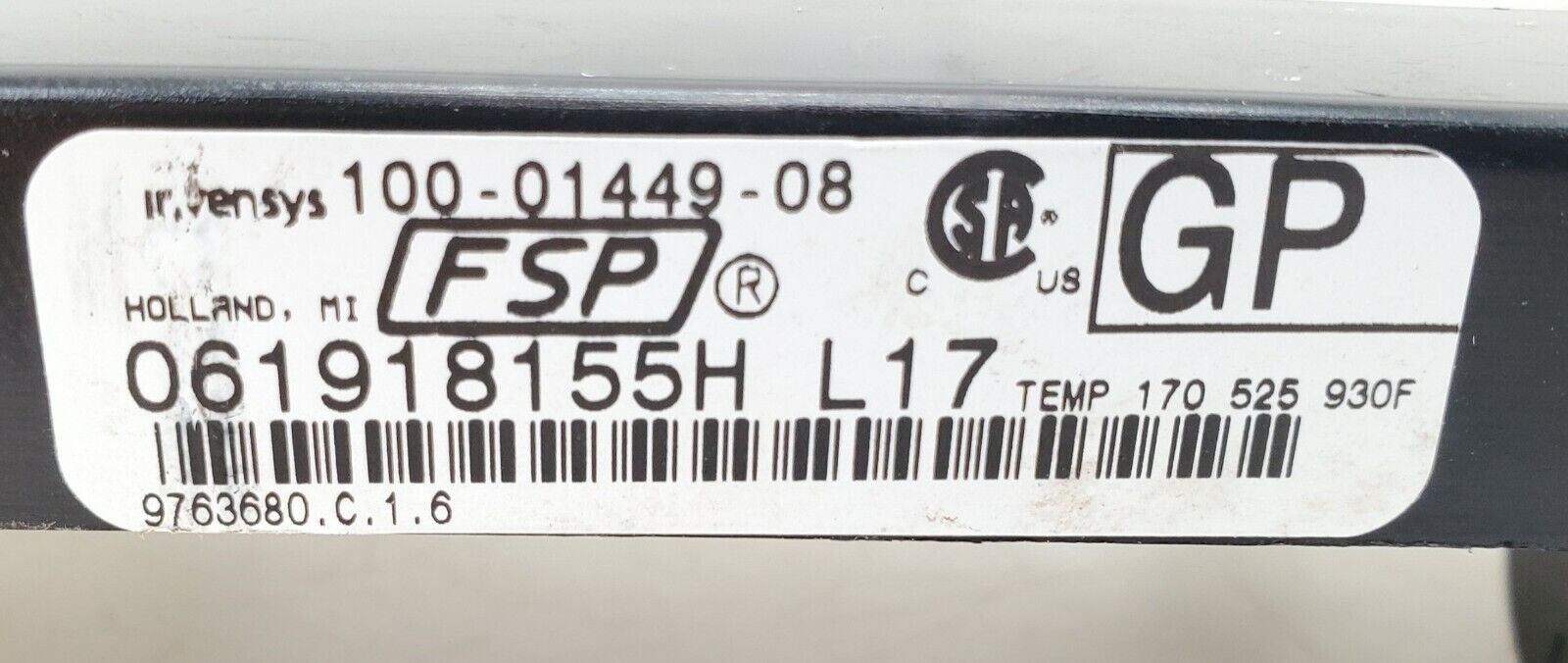 OEM  Whirlpool Range Control Board 9763680