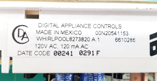 OEM  Whirlpool Range Control 8273820