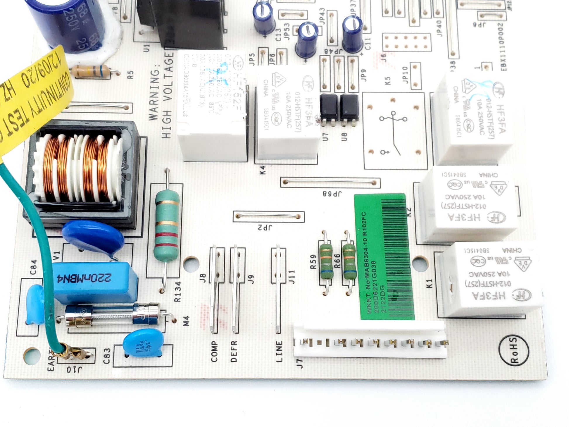 GE Refrigerator Control Board 200D6221G038
