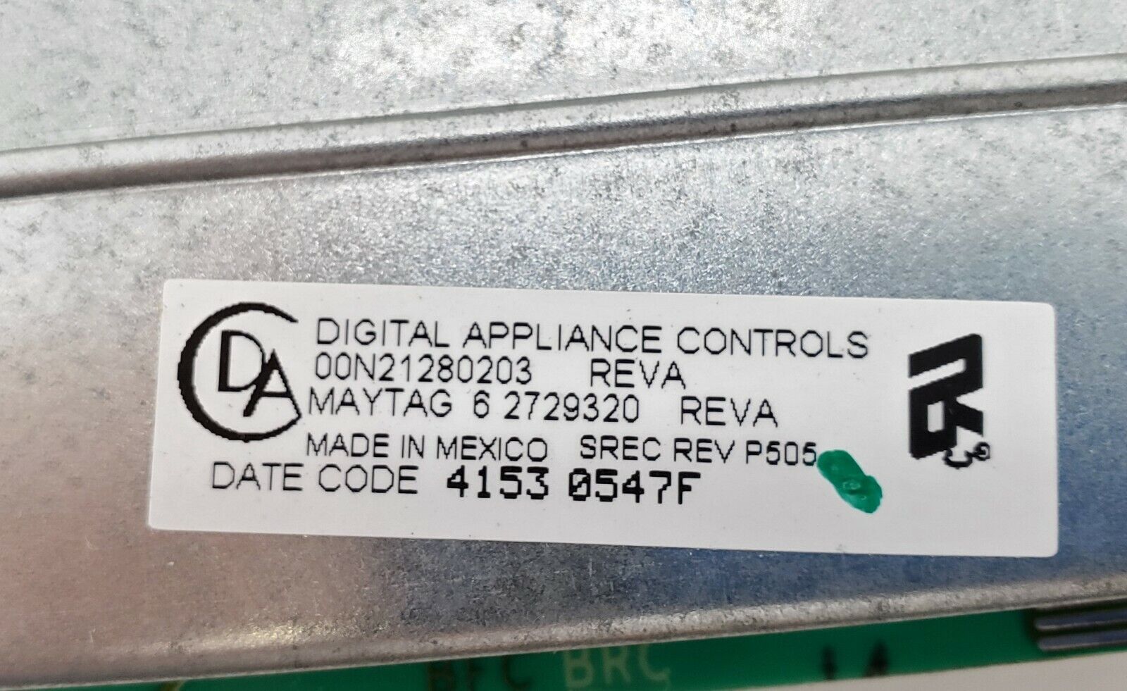 OEM  Maytag Washer Control Board 62729320