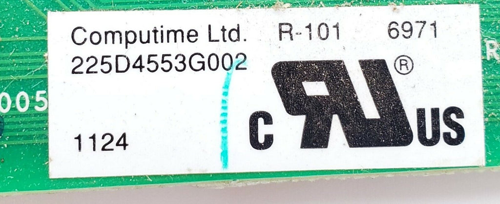 Genuine OEM GE Refrigerator Control 225D4553G002 Same Day Ship Lifetime & Warranty