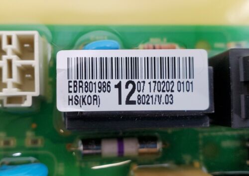 LG Dryer Control  EBR80198612