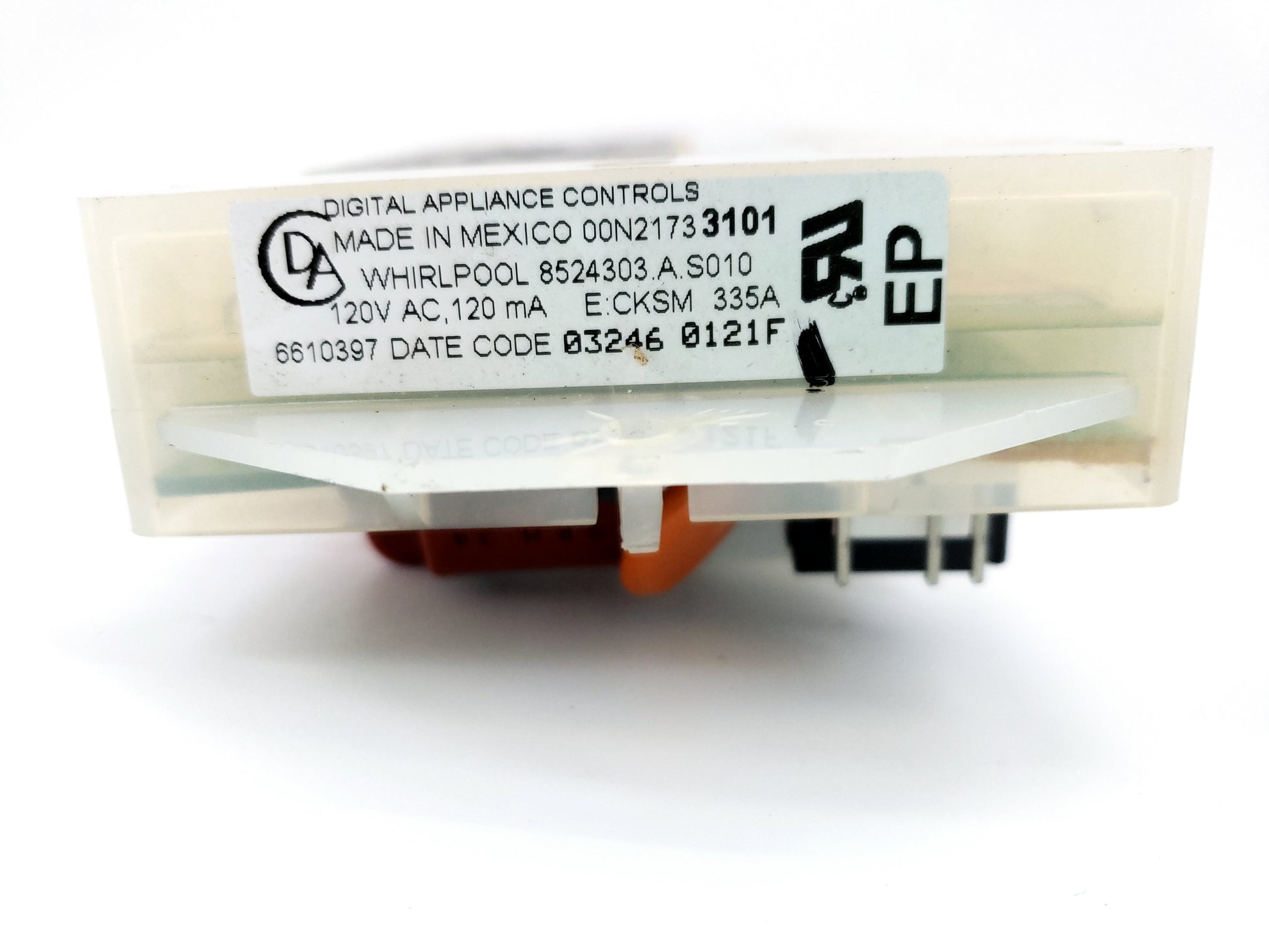 Whirlpool Range Control 8524303