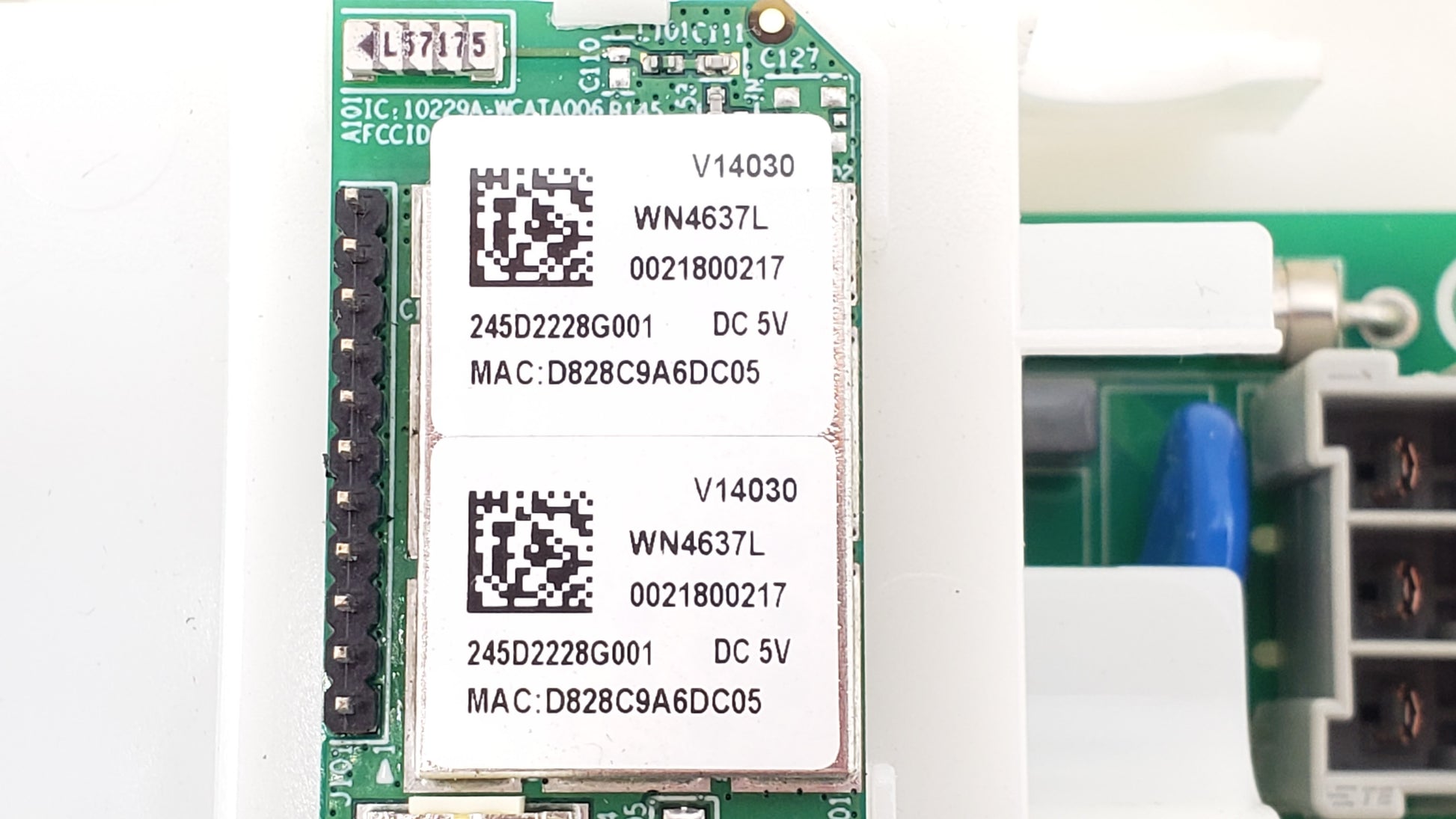 GE Washer Control Board 245D2228G001