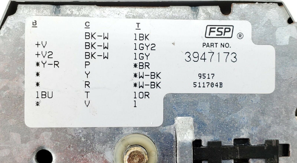 OEM Whirlpool Washer Timer 3947173 Same Day Ship & Lifetime Warranty