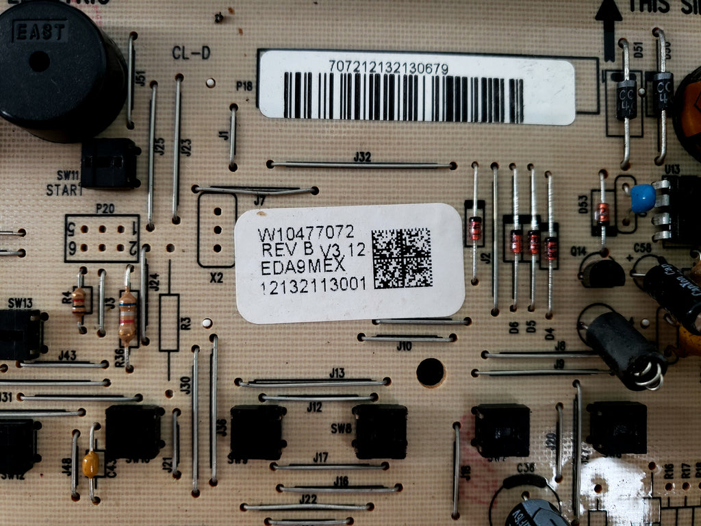 OEM  Whirlpool Range Control W10477072