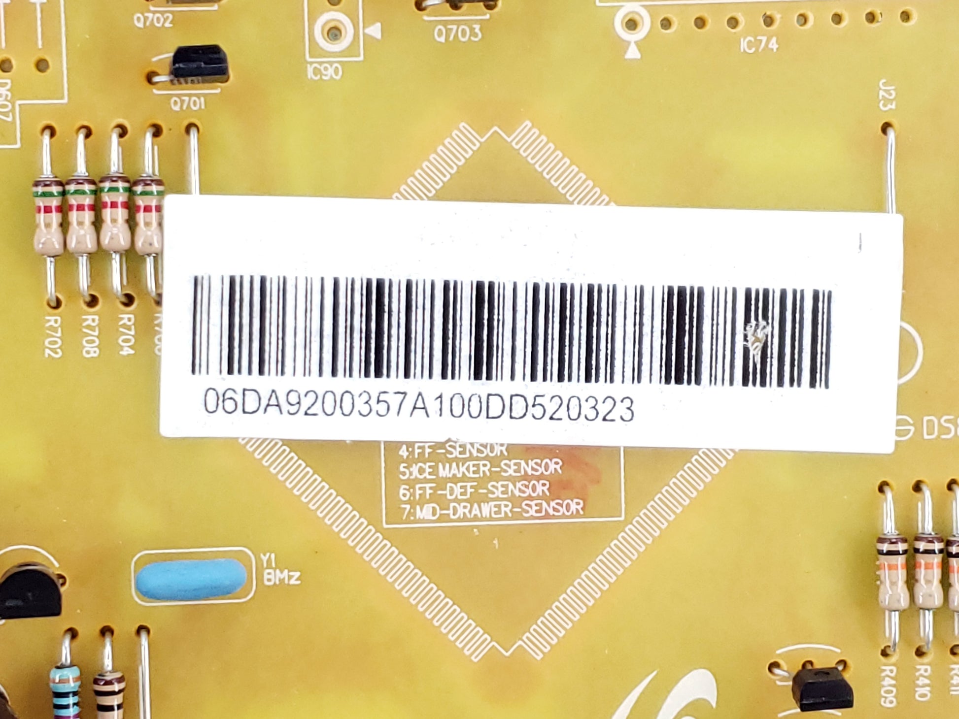 Samsung Refrigerator Control DA92-00357A