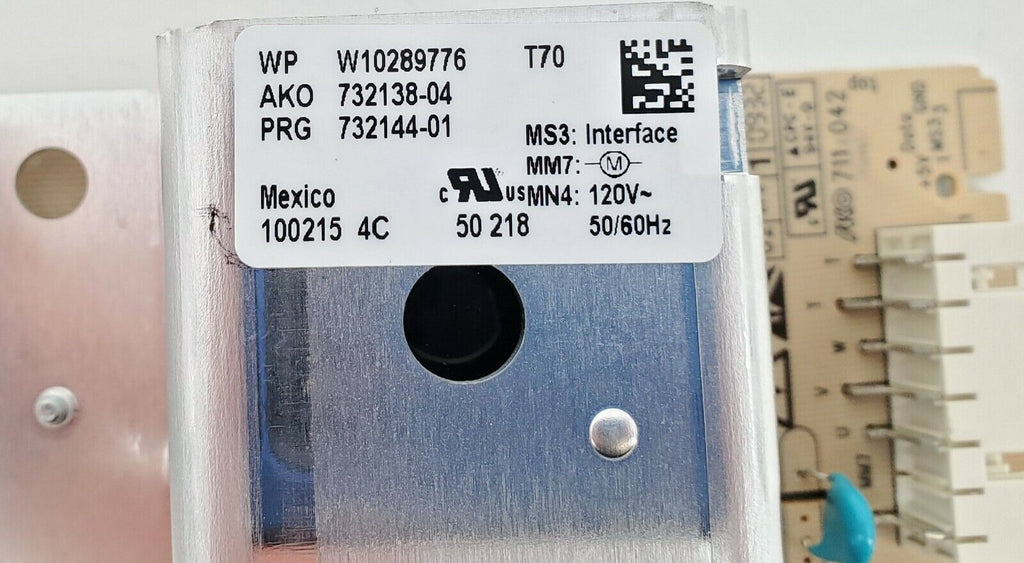 OEM Whirlpool Washer Control W10289776 Same Day Shipping & Lifetime Warranty