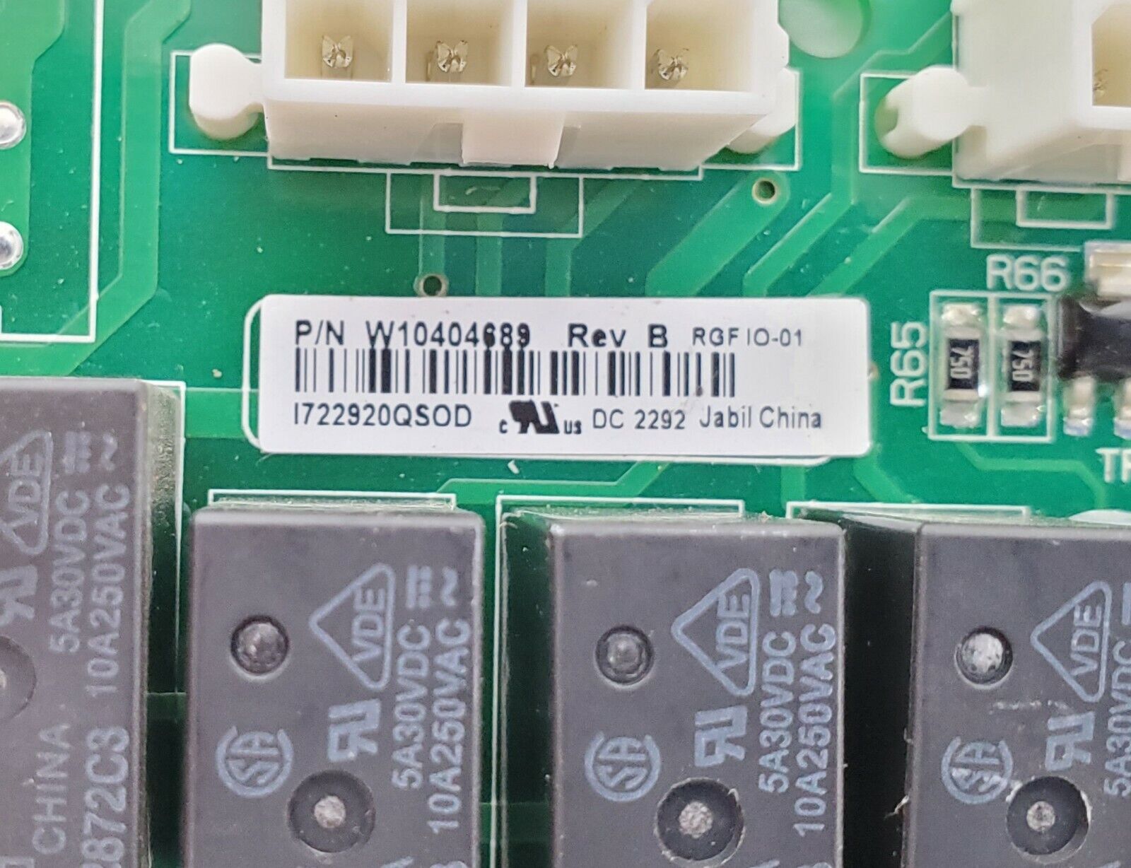 OEM  Jenn-Air Control Board W10404689